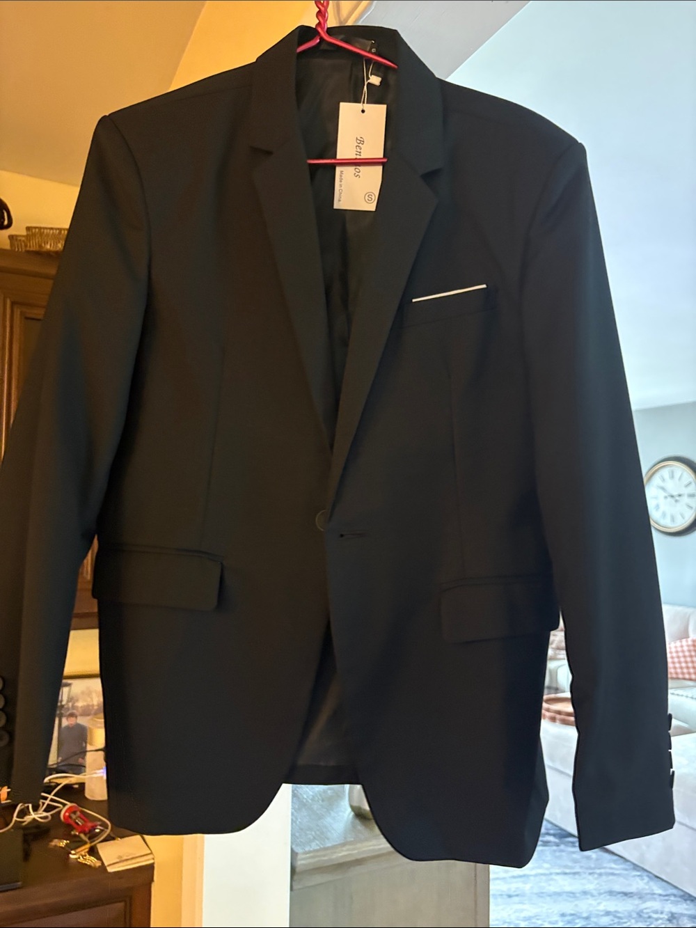 Classic Black Men's Blazer - Beninos